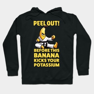 PEEL OUT! Karate Banana Hoodie